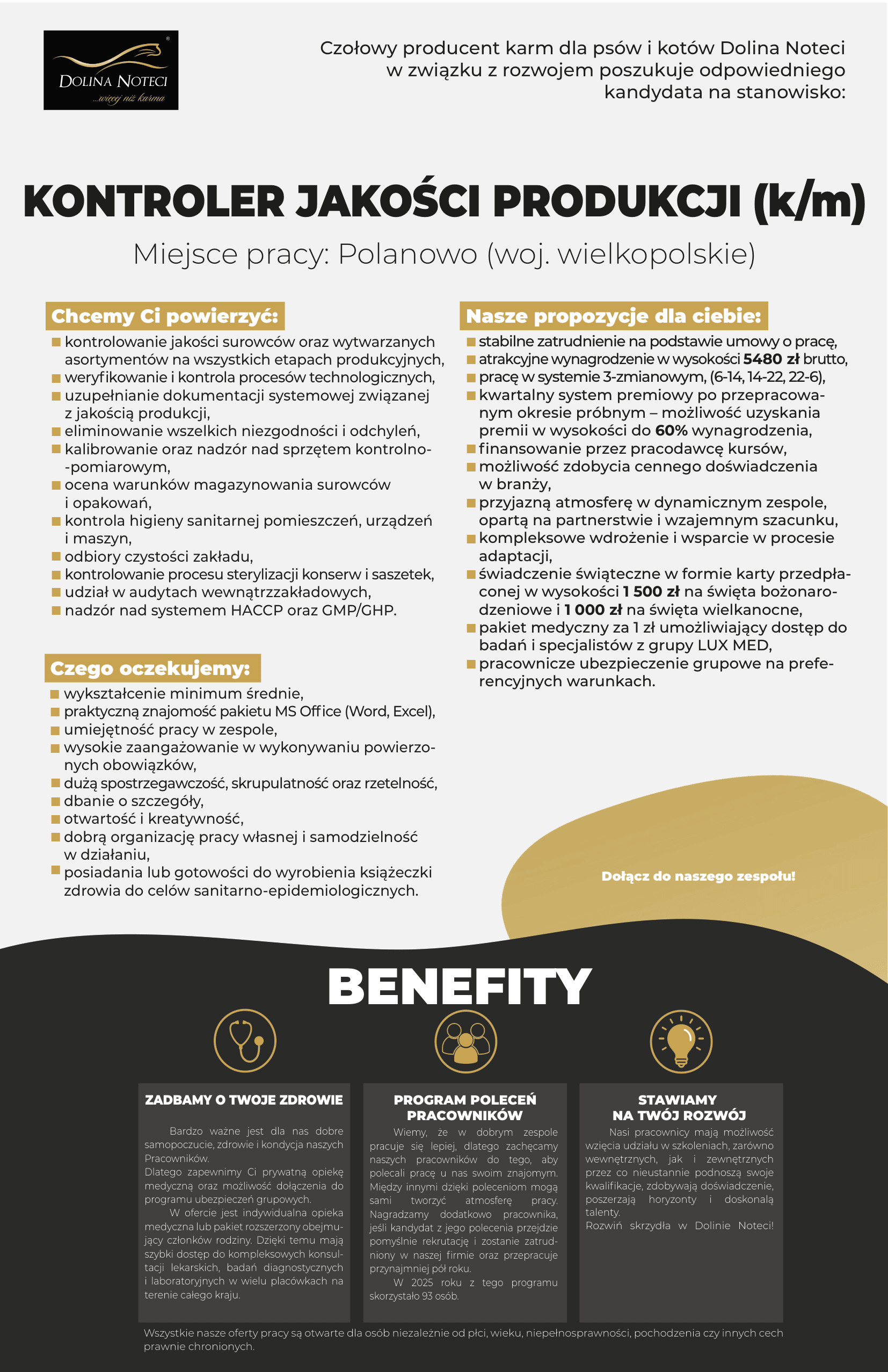 Kontroler jakości produkcji